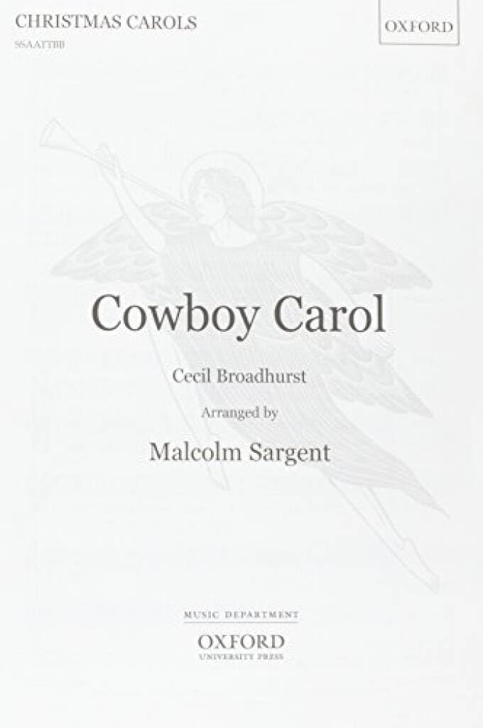 A Cowboy Carol: SATB vocal score