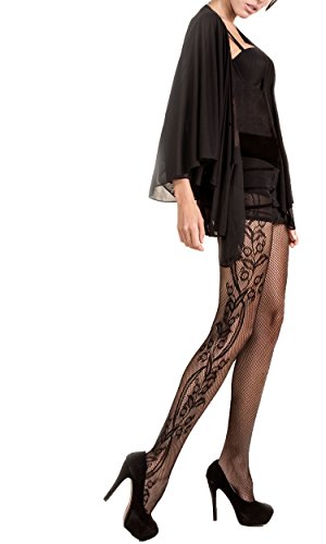 Image of ICONOFLASH Women's Patterned Fishnet Stocking Tights