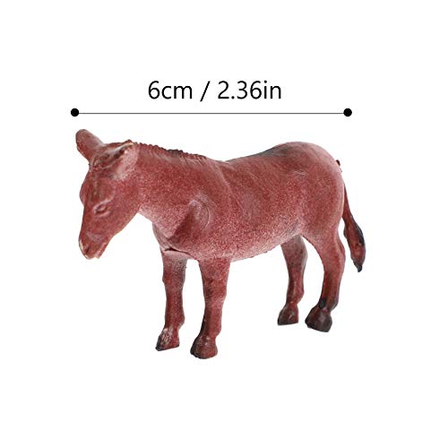 Yardwe 12 Peças Realistas de Miniaturas de Animais de Fazenda Brinquedos Mini Bonecos de Fazenda de