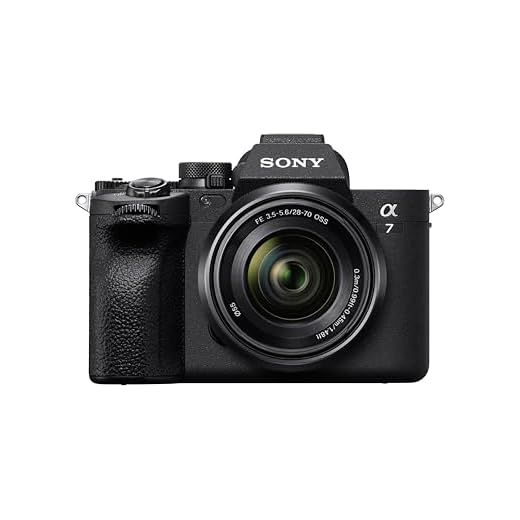 Sony Alpha 7IV Full-Frame Mirrorless Camera with 28-70mm Lens (33MP, 4K 60p Video, Real- Time Eye AF, Fast Hybrid AF, Vari-Angle LCD, for Hybrid shooters, Content Creators & Professional Photography)