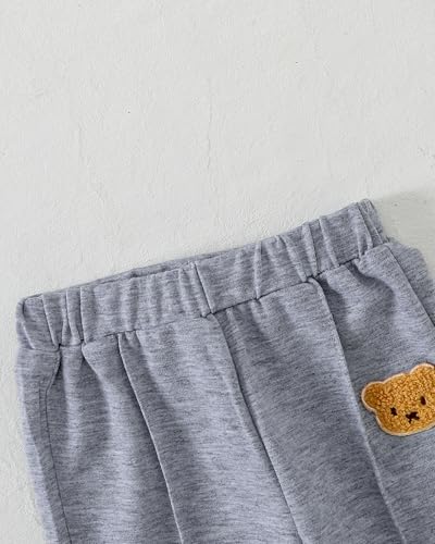 Image of Weebaby Toddler Girl Clothes Infant Girl Sweatsuit Baby Pant Set Outfits Fall Winter Clothing Little Clothes for Girl