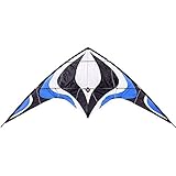 Babyeden Blue Sport Prism Delta Dual-Line Stunt Kite, 84-Inch