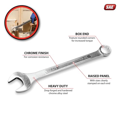 Image of Performance Tool W344B 1-1 /2-Inch Combo Wrench