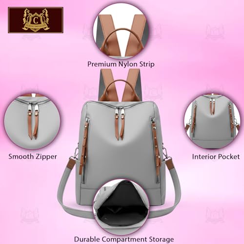 Image of Bags for Women & Girls | Stylish Shoulder Sling Handbag with 13 Inch Laptop Compartment | Office Travel College Daily-Use Corporate Backpack for Work & Casual Use