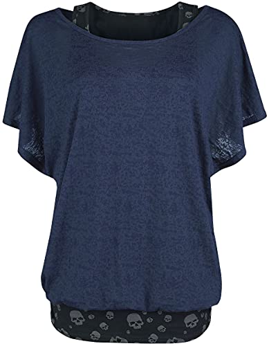 Black Premium by EMP Donna T-Shirt Doppio Strato