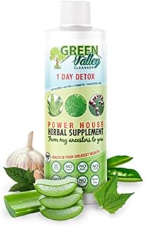 1 Day Colon Cleanse Formula and Liver Detox - Vegan Friendly, Colon Cleanser Helps Healthy Digestion, Gut Support, Boost Energy Levels and Supports Healthy Bowl Movements