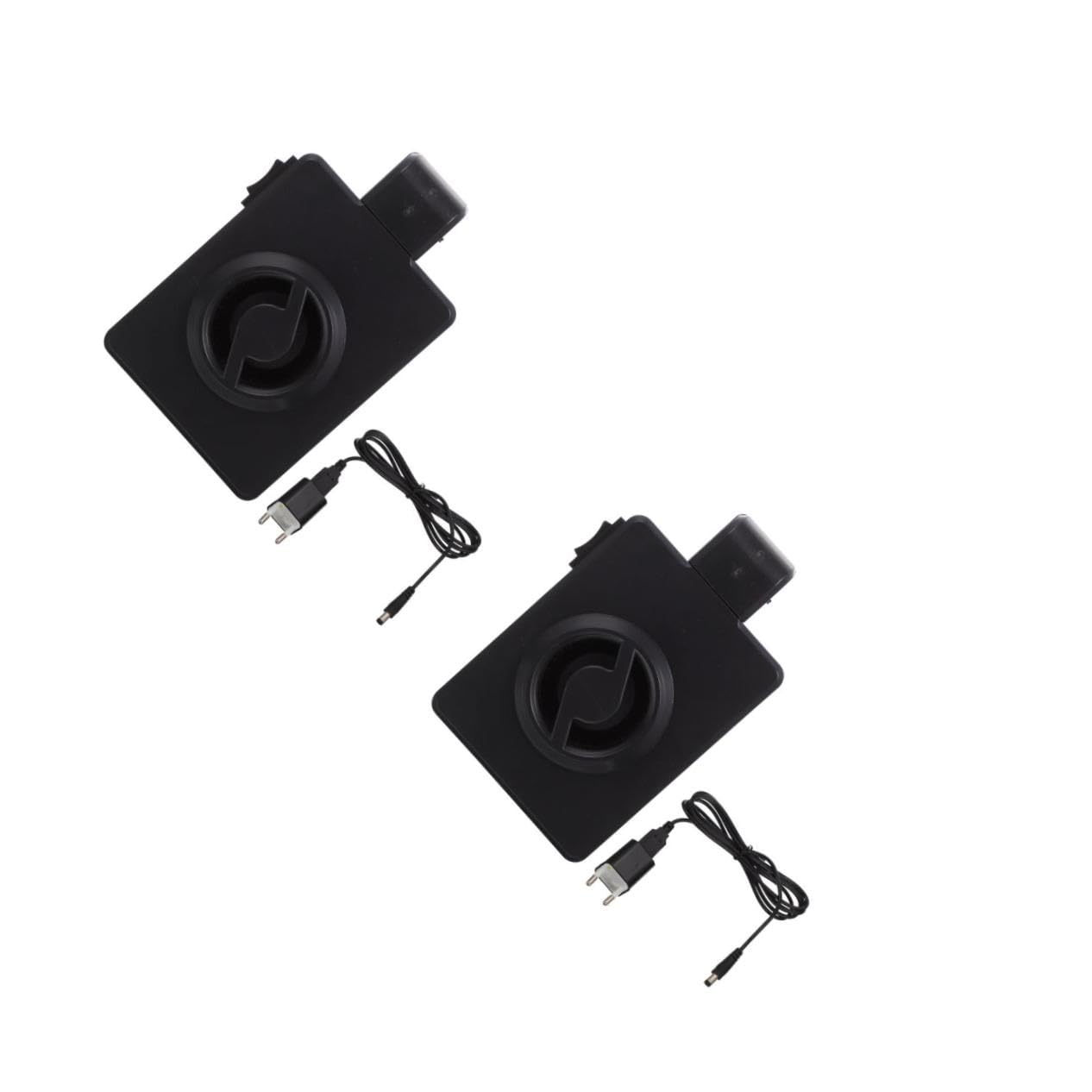 Veemoon 2 Pièces Ventilateur de Réfrigération pour Aquarium Ventilateur Ajustable pour Réservoir de Poissons Outil de Refroidissement Silencieux et Pratique