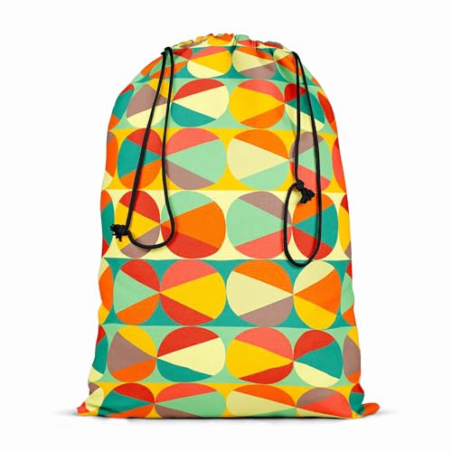 Image of ArtzFolio Geometric Ornament D4 | Reusable Sack Bag | Bag for Gym, Storage, Vegetable & Travel