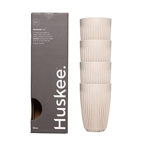 HUSKEE 4 x 12oz HuskeeCup (Natural)