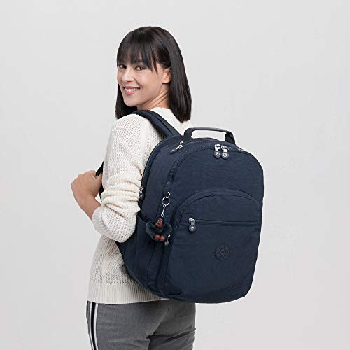 Image of Kipling Women's Seoul Extra Large 17 inch Laptop Backpack, Durable, Roomy with Padded Shoulder Straps, Bag