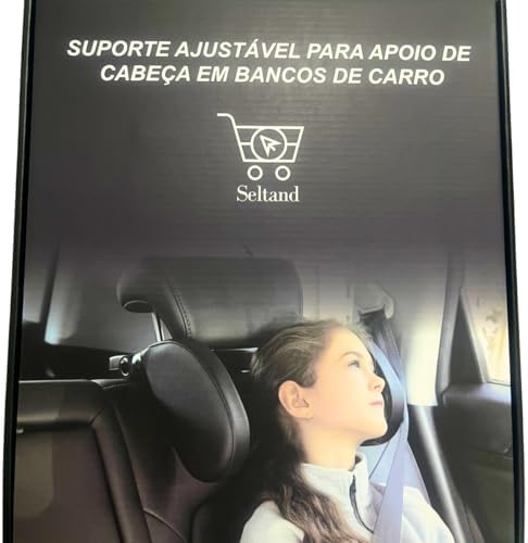 Travesseiro Cervical em U 360° para Carro e Viagem - Suporte Ajus...