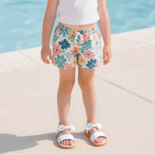 Image of Kiderence Toddler Flower Girl Sandals Open Toe Dress Shoes Wedding Party