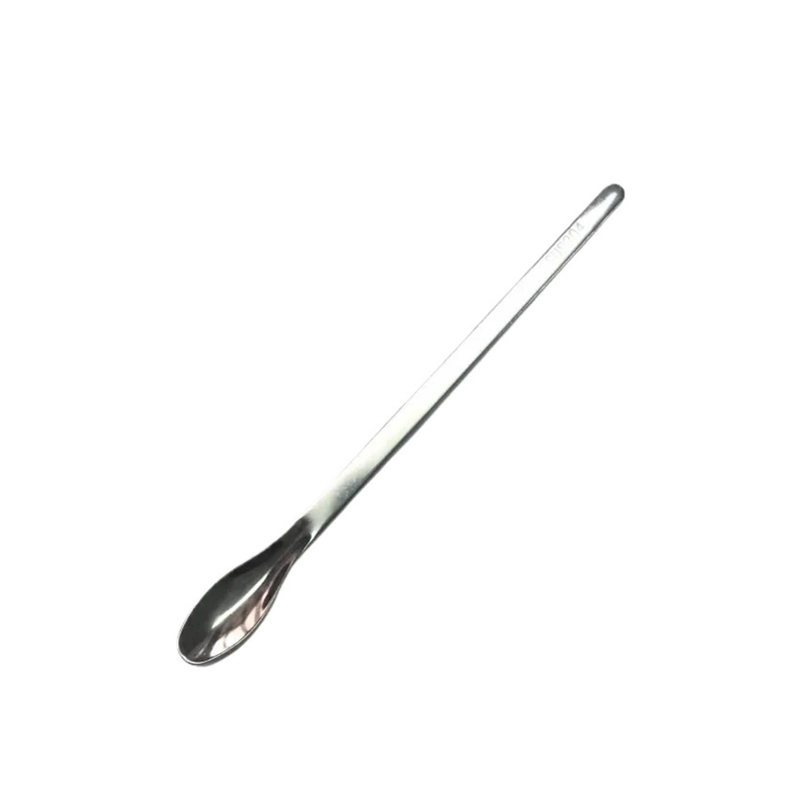 Cuchara Muestreo Laboratorio Cuchara de drogas acero inoxidable(Length 200 mm)