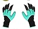 Produktbild JPYH Gartenhandschuhe mit Klauen, 2 Paar Wasserdicht Langlebig Stichsichere Safe Gartenarbeit Handschuhe, wasserdichte Garten Handschuhe für Graben Bepflanzen