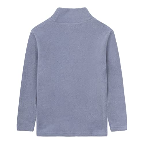 Image of LittleSpring Unisex Boys Girls Polar Fleece Shirt Base Turtleneck Top (2-14 Years)