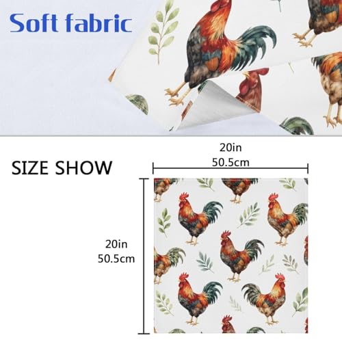 Servilletas de Tela Qilmy Pack 6 20 x 20 Pulg miniatura 5
