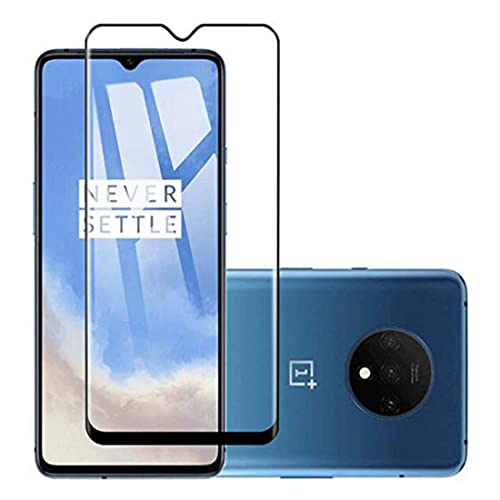 Image of VZZR?'s D+ / 11D Tempered Glass for OnePlus 7T - Edge to Edge, 9H, 2.5D, 0.3mm, Full Glue, Full HD, Cover /Case Friendly Anti Scratch Screen Protector Guard with Easy Installation Kit