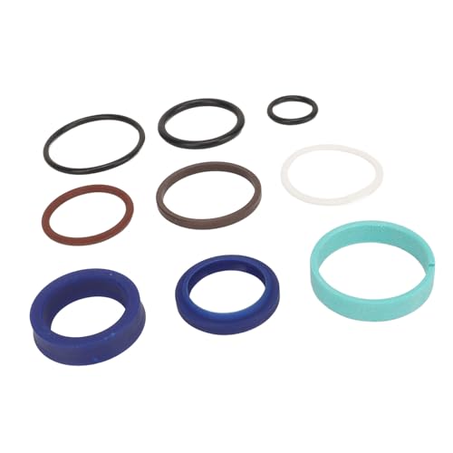Image of Boom Bucket Cylinder Seal Kit Excellent Sealing Long Durability 7J266 63400 Kubota Tractor Front Loader Cylinder Seal Kit