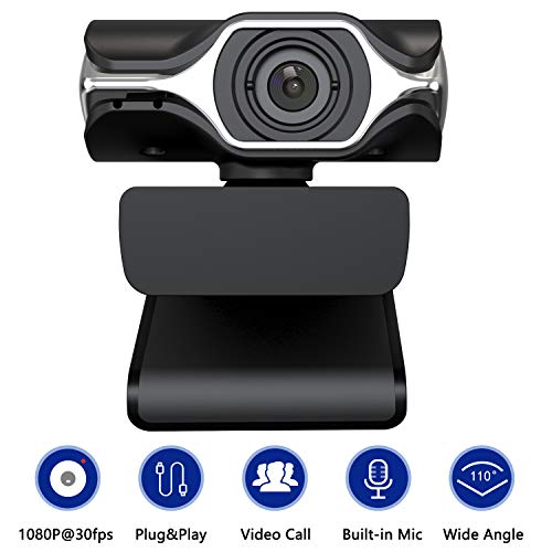 HD Pro Webcam - Full HD 1080p Video Calling and Recording, Dual Stereo