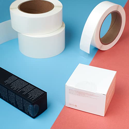 Faithful Supply 2 Inch, 600/Roll Clear Circle Seal Stickers Great As Envelope Seal Stickers, Clear Stickers, Circle Tape, Clear Circle Labels And Envelope Seals. #TOP7