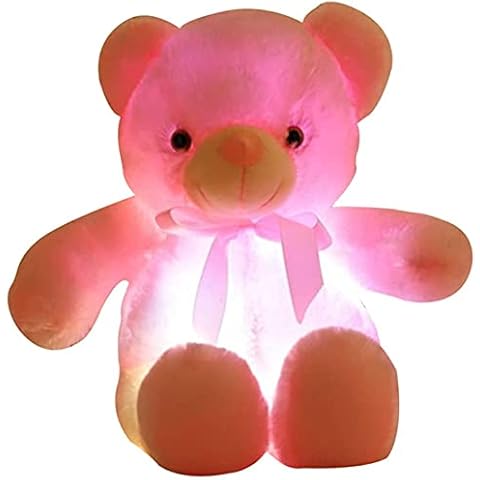 Zinsale Light Changing Bear Plush Toy Cover