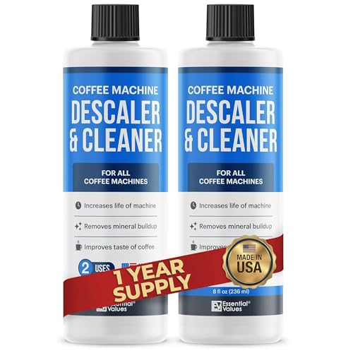 Essential Values Universal Descaling Solution, Made in the USA for Delonghi, Keurig,...