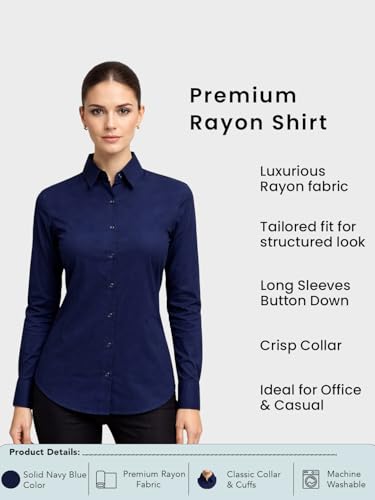 Image of Thevasa Women's Classic Button Down Shirt