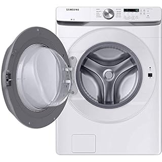 Samsung 4.5 cu. ft. High Efficiency Front Load Washer with Vibration Reduction Technology+, White, WF45T6000AW/A5