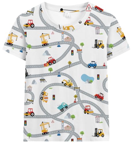 Image of Boys 4th of July Shirt American Flag Tshirt for Kids USA Flag Outfits Toddler Patriotic Tee Monster Truck Top T-Shirt 3-10T