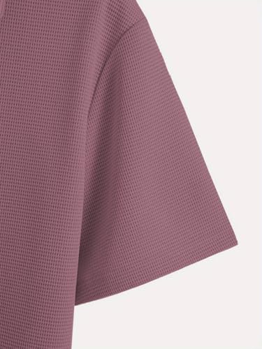 Image of TAGDO Men's Premium Waffle Knit Regular fit T-Shirt || Mens Tshirt (2018)