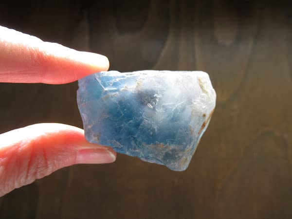 Amazon.co.jp: ブルーフローライト アフガニスタン産 原石 販売 天然石