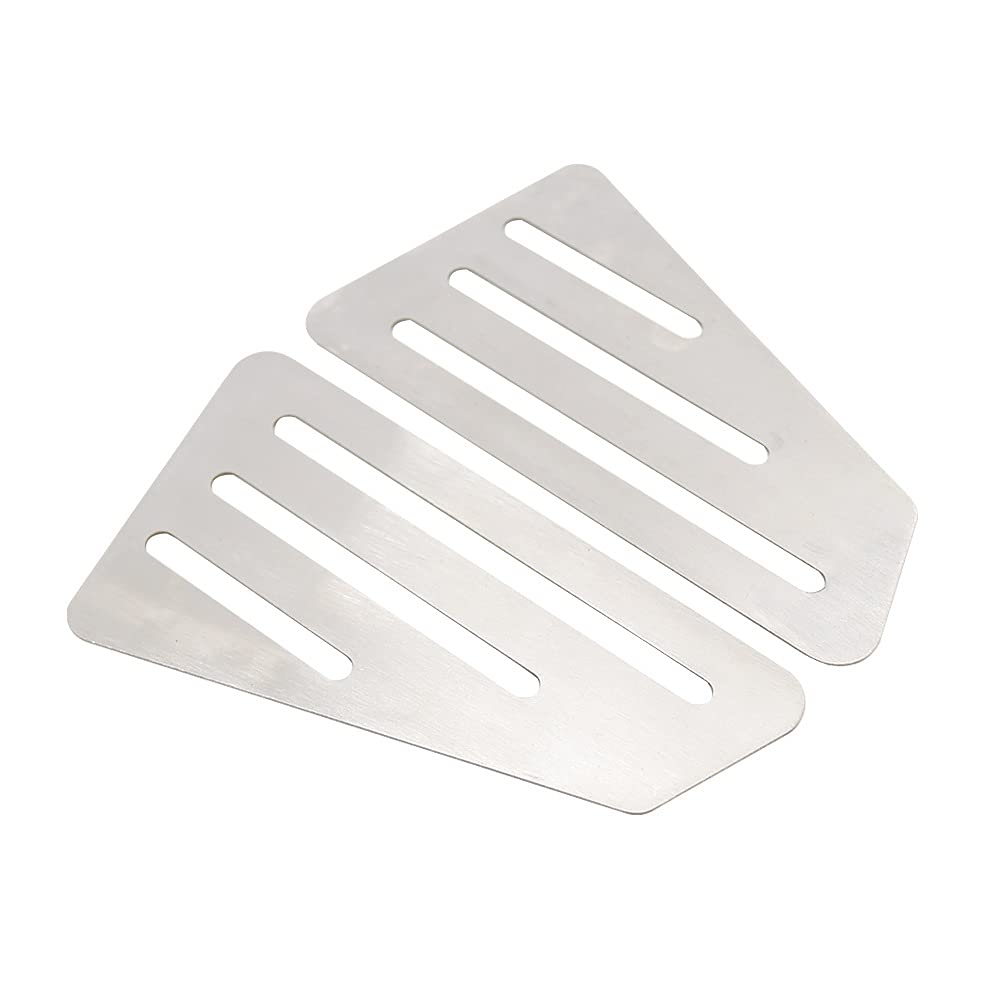 Akozon Repose-pieds De Moto Paire De Repose‑Pieds Arrière Pédales Alliage D'Aluminium Convient