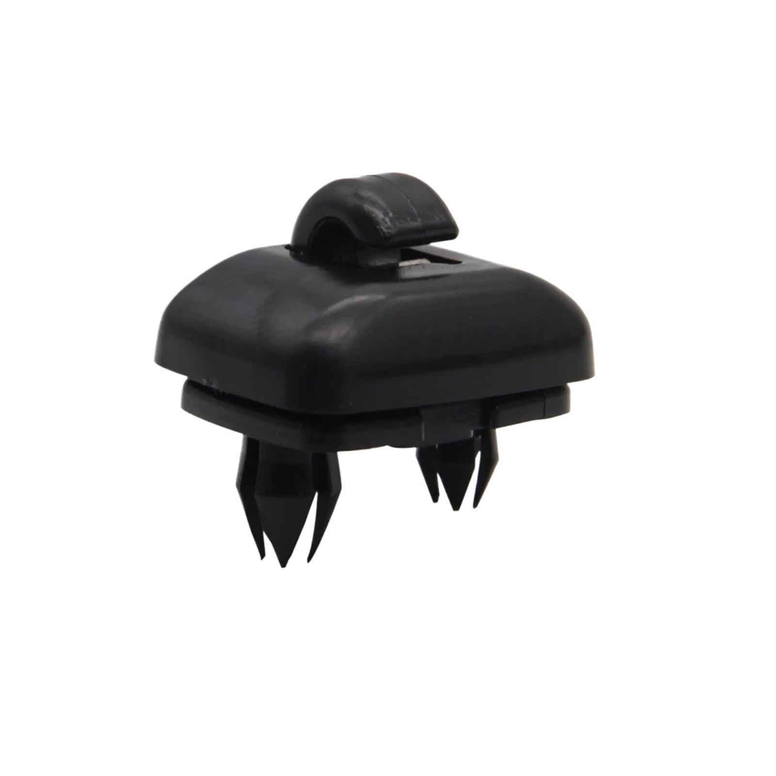 Kxfvyne Black 1Pcs Auto Sun Visor Clip Hook Bracket Hanger Replacement Compatible A1 A3 A4 A5 Q3 Q5(8E0 857 562) A7 B6 B7 B8 S4 S5(Black 1Pcs)