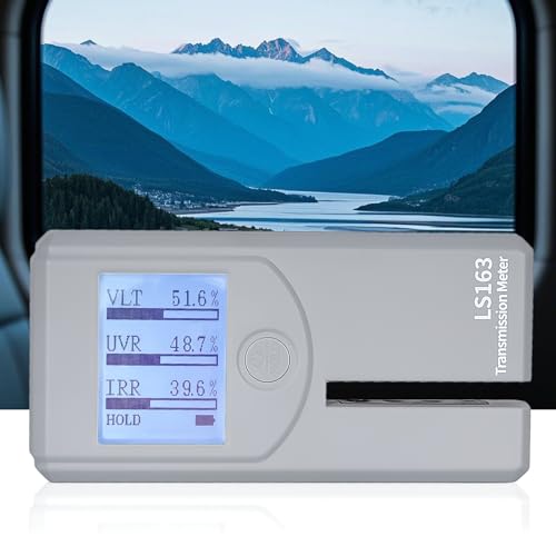 Digital Tint Meter, Pocket Solar Film Tester with Automatic...
