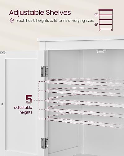 Vasagle UBBC552P31 Bathroom Floor Storage Cabinet thumb #4