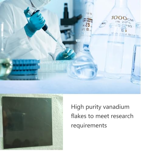 Image of Vanadium Sheet,Vanadium Metal V99.9% Material, Size: 0.2 * 100 * 100mm, can be Customized