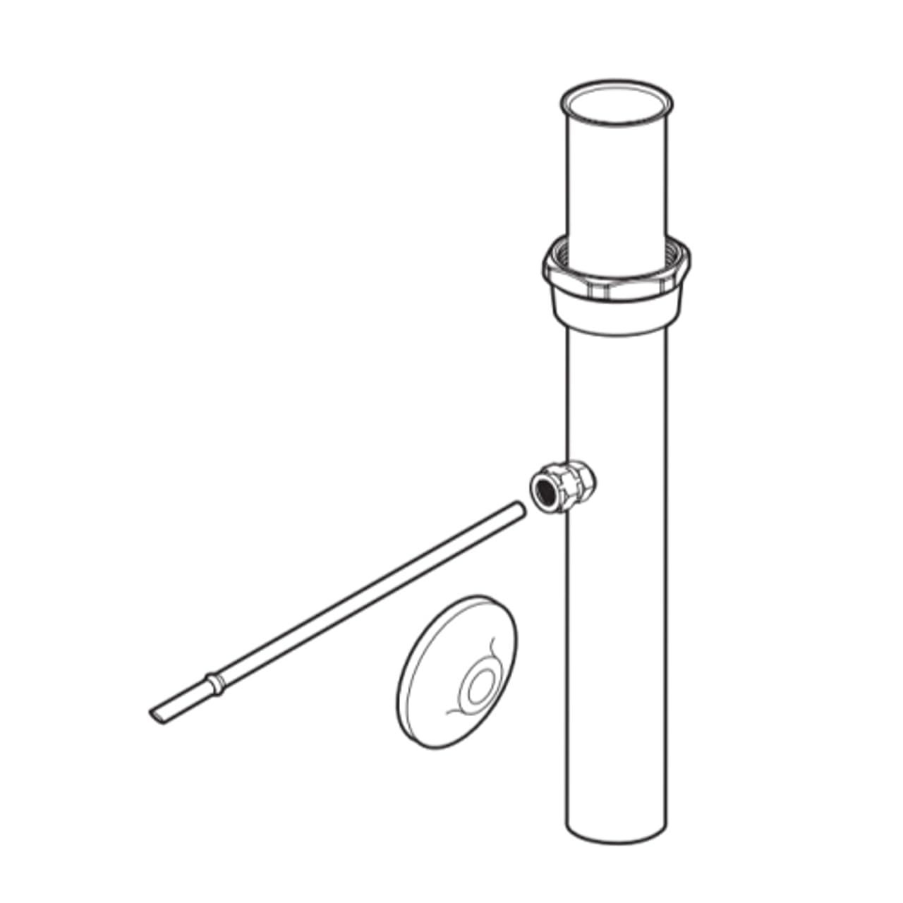 Kit de réparation Moen 104578 chromé pour plomberie de rechange