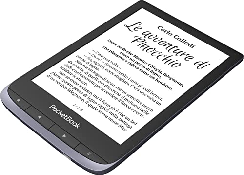 Image of PocketBook Touch HD 3 | Audio- & E-Book Reader | 6ʺ Glare-Free & Eye-Friendly E-Ink Screen | Text-to-Speech Function | Bluetooth | Adaptive SMARTlight | IPX8 Waterproof | E-Reader, Metallic Grey