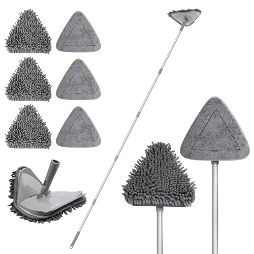 Limpiador de Pared 3 en 1 con Mango Largo de 82 Pulgadas