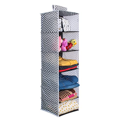 PrettyKrafts 6 Tiers Clothes Hanging Organizer, Wardrobe For Rs. 333 @ 74 % PrettyKrafts 6 Tiers Clothes Hanging Organizer, Wardrobe For Rs. 333 @ 74 %