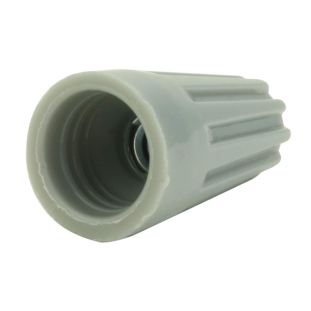 Construct Pro UL Listed Twist-On for 22-16 Gauge Wire, Bag of 100 (Gray)