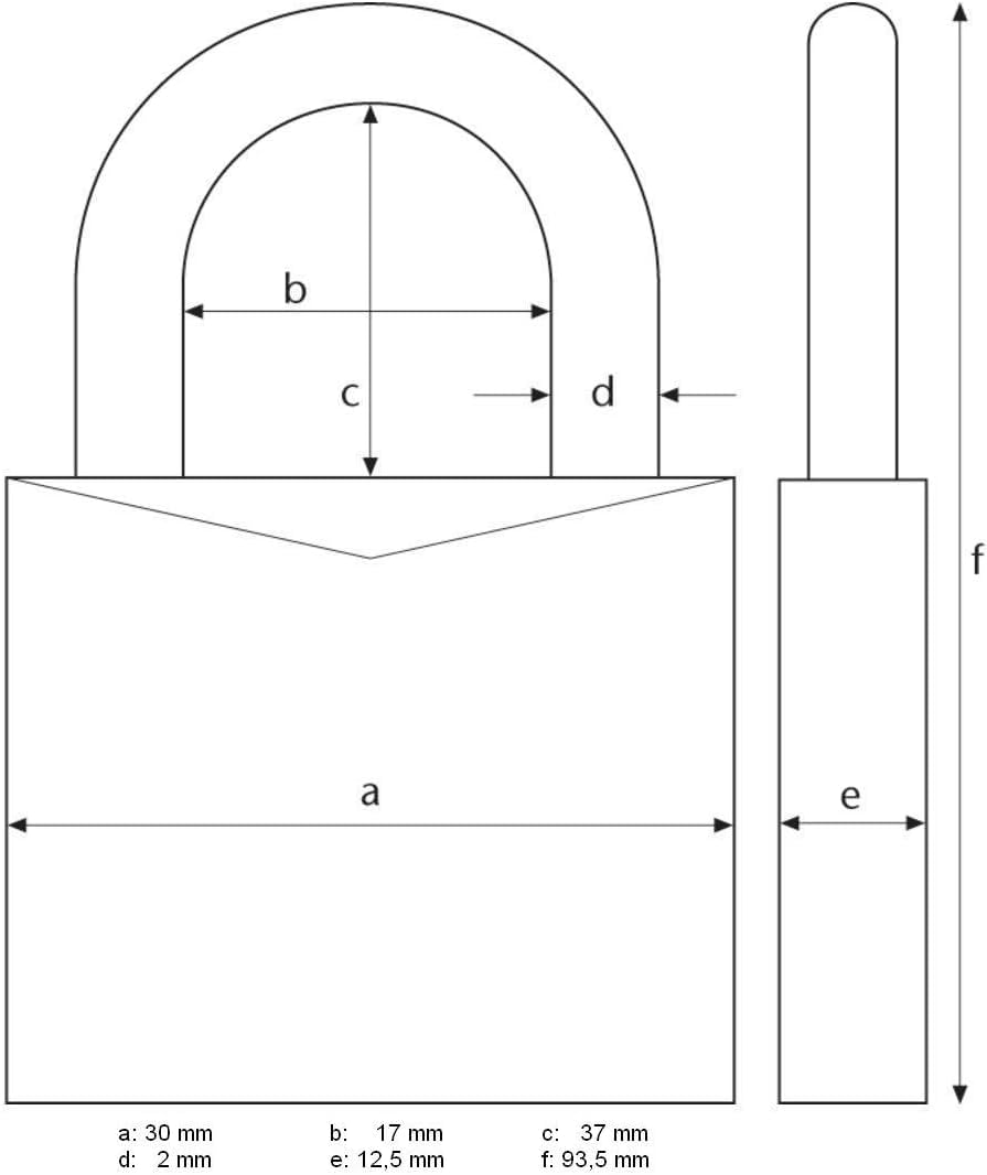 ABUS Câble-antivol certifié TSA 148/30, 53094