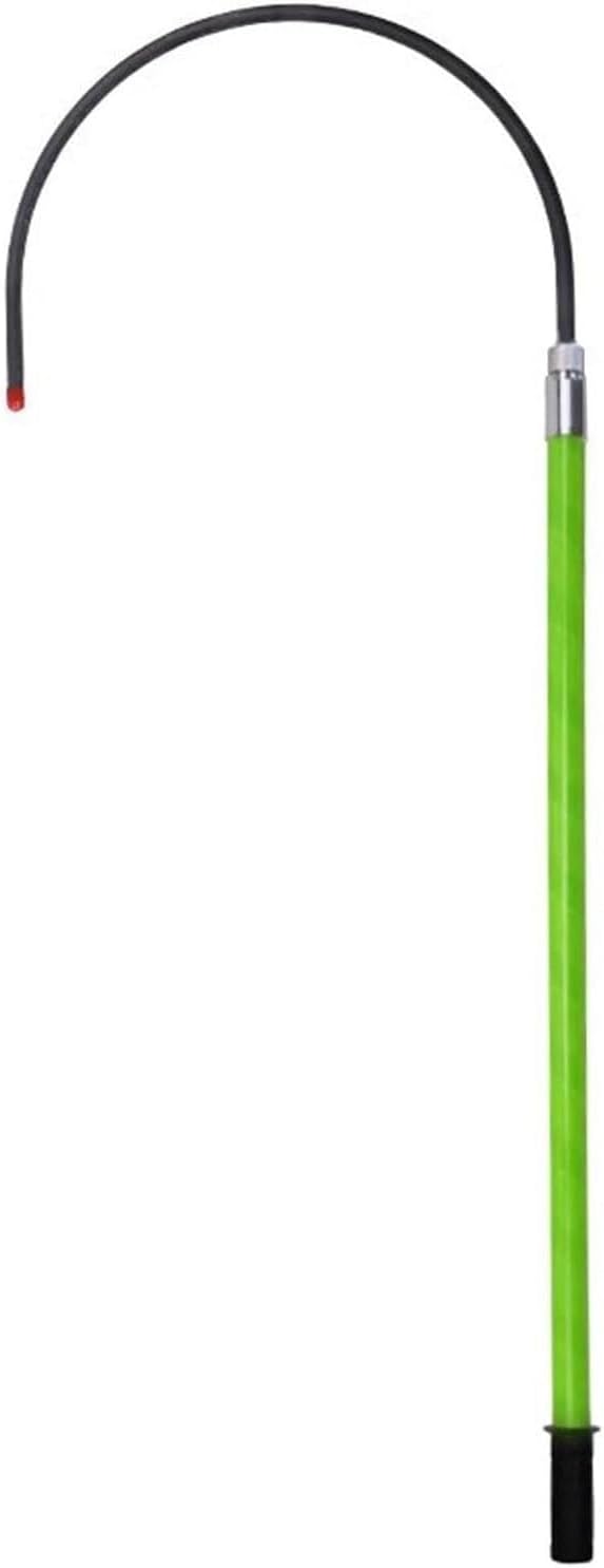 Electrical Safety Rescue Hook,High Voltage Insulated Rescue Hook,Life-Saving Pole,220lb Load Safety Rescue Hook,Electrocution Emergency Rescue Pole(Yellow,1m/3.3ft)