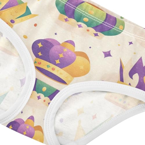 GuoChe Hipster Panties Underwear Soft Touch Comfort Underwear for Toddler in Sizes 2T,3T, 4T, 5T, 6Y and 8Y4
