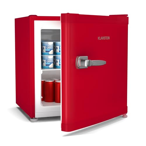 Klarstein Irene Retro Mini congélateur, réfrigérateur congélateur 31 L,Température ajustable...