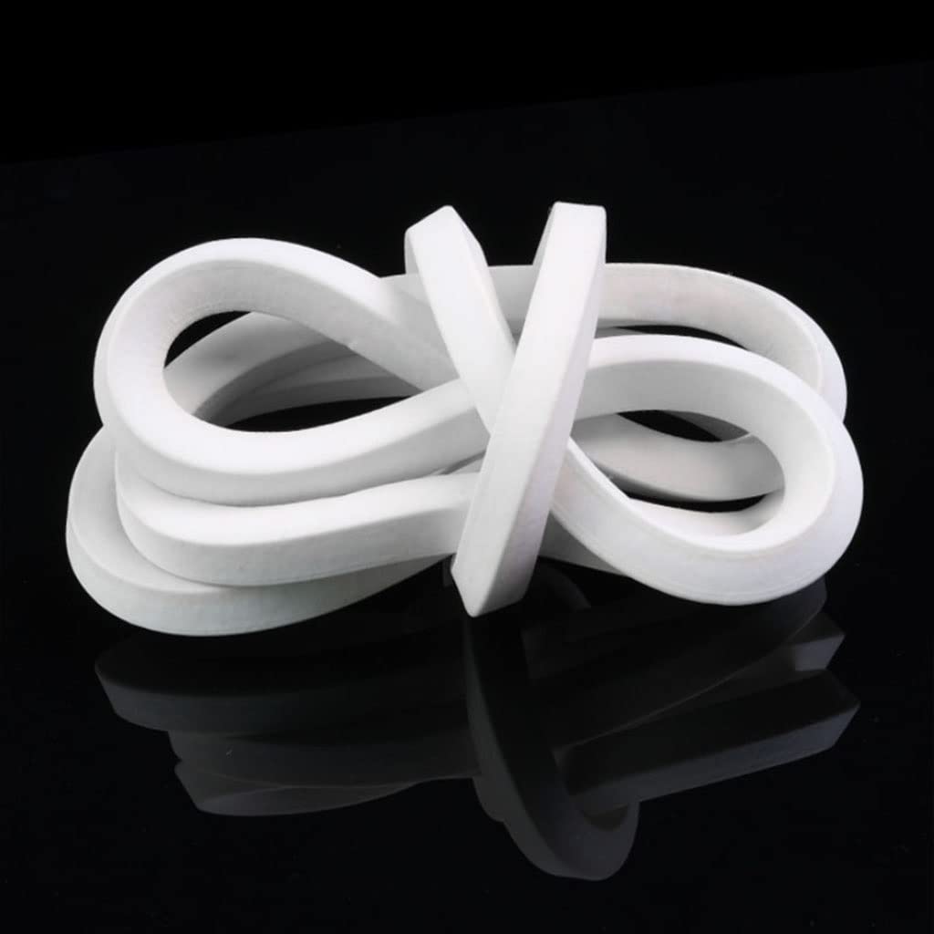 Tira de sellado de goma de silicona cuadrada, tira de sellado de esponja de silicona blanca 2x10-16x16mm 1/2/3 metros(15x20mm,3Meters)