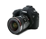 CEARI Silicone Protective Housing Camera Case Body Frame Shell Cover for Canon EOS 6D Digital Camera - Black