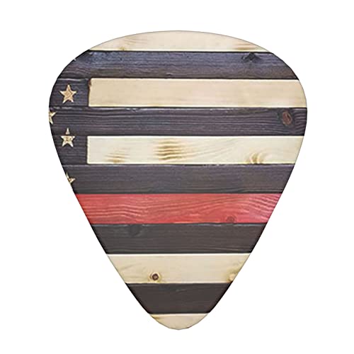 Lot de 12 médiators vintage en bois pour guitare électrique, acoustique ou basse, avec accessoires de guitare de 0,46 mm… - Les Beatles, Paul McCartney, John Lennon, RIngo Starr, George Harrison Lot de 12 médiators vintage en bois pour guitare électrique, acoustique ou basse, avec accessoires de guitare de 0,46 mm…