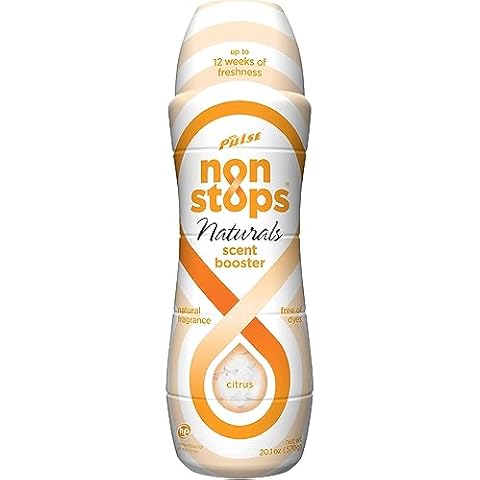 PULSE Non Stops Naturals Scent Boosters - Citrus Scent - Scent Boosting Beads - Long Lasting Fragrance (20.1 oz) Cover