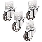 Conjunto de 4 ruedas, muebles, giratorio giratorio de 360  g